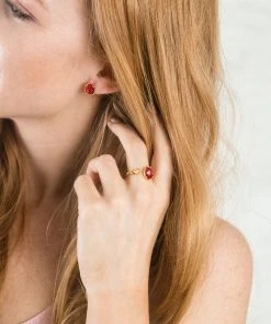 Wanderlust By Abby NEW Emma Birthstone Earrings