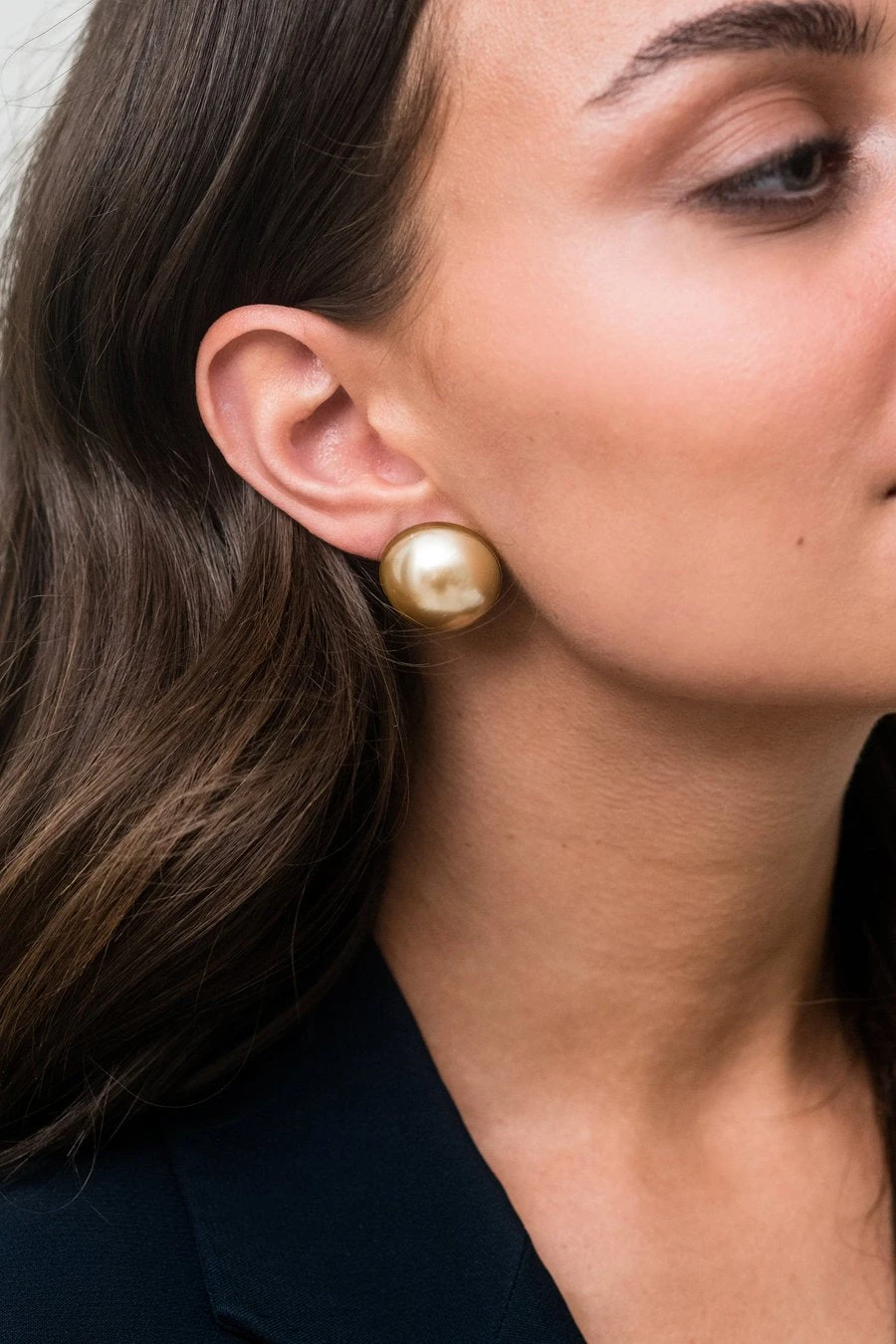 Wanderlust By Abby NEW Audrey Pearl Button Earrings 4 Wanderlust By Abby NEW Audrey Pearl Button Earrings