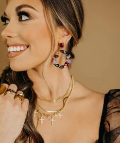 Wanderlust By Abby Kristalize Jenn Earrings NEW