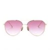 Diff Eyewear DASH - GOLD + ROSE GRADIENT Sunglasses