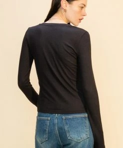 Wanderlust By Abby Long Sleeve Crew Neck NEW