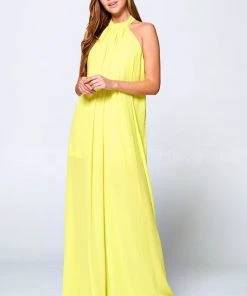 Wanderlust By Abby NEW Halter Neck-Band Flare Jumpsuit