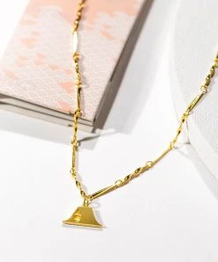 Wanderlust By Abby Letter Necklace NEW