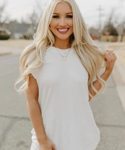 Wanderlust By Abby Gabby Thermal Crewneck Top