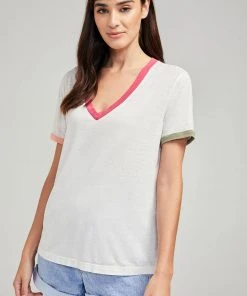 Wanderlust By Abby Cara Mia Color Block Tee