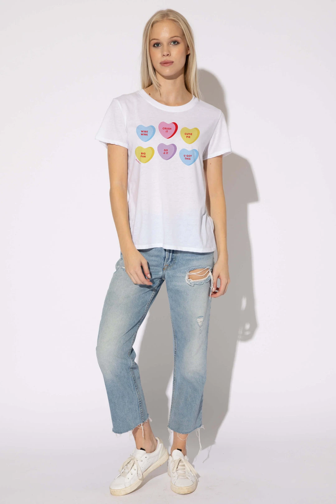 Wanderlust By Abby NEW Candy Hearts Loose Tee 4 Wanderlust By Abby NEW Candy Hearts Loose Tee