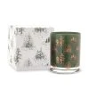 Wanderlust By Abby NEW Boxed Green Glass Candle