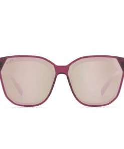 Wanderlust By Abby Festive Umbria Cherry Blossom Mirrored Sunglasses