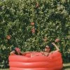 Wanderlust By Abby Heart Shaped Inflatable Pool NEW