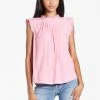 Wanderlust By Abby NEW Clarin Button Back Top