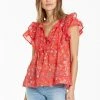 Wanderlust By Abby NEW Noor Ruffle Top