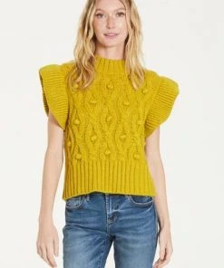 Wanderlust By Abby Lori Cable Knit Sweater