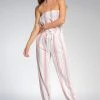 Wanderlust By Abby NEW Multicolor Strapless Jumpsuit