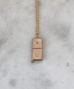 Mimosa Handcrafted Mimosa Domino Necklace