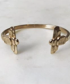 Mimosa Handcrafted JEWELRY Mimosa Double Bee Bangle