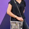 Wanderlust By Abby NEW The Liz- Leopard Clear Purse