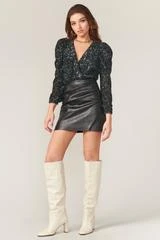 Wanderlust By Abby CLOTHING Lala Sequins Bodysuit Top