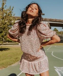 Queen Of Sparkles QOS Jewel Tone Rhinestone Top NEW