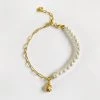 Wanderlust By Abby FORTUNE COOKIE PEARL BRACELET