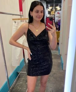 Wanderlust By Abby Hot Girl Sequins Dress