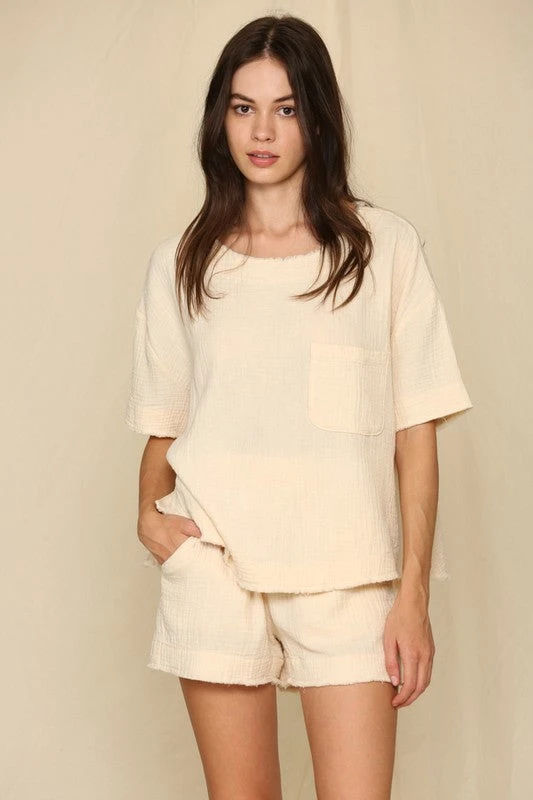 Wanderlust By Abby Gauze Over-Sized Top 3 Wanderlust By Abby Gauze Over-Sized Top