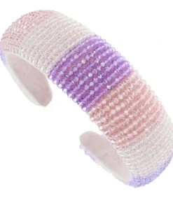 Wanderlust By Abby Bedazzled Two Stripe Fashion Headband NEW