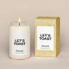 Wanderlust By Abby DRY GOODS Let's Toast Candle