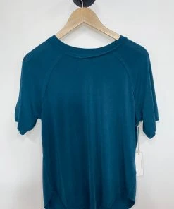 Wanderlust By Abby NEW Basic Teal Tee
