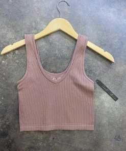 Wanderlust By Abby NEW Rib V Neck Brami