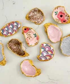 Wanderlust By Abby Oyster Shell Ring Trays NEW