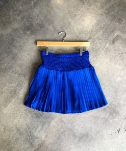 Wanderlust By Abby Flowy Smocked Waist Skirt NEW