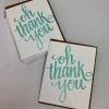 Lion Heart Prints NEW Oh Thank You Card