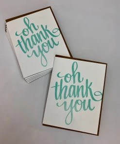 Lion Heart Prints NEW Oh Thank You Card