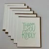 Lion Heart Prints NEW Thank You Kindly Greeting Card 2 Lion Heart Prints NEW Thank You Kindly Greeting Card