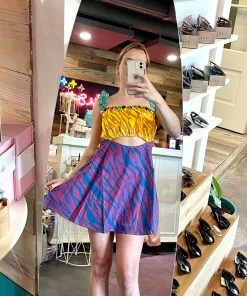 Wanderlust By Abby NEW QOS Wild Zebra Dress