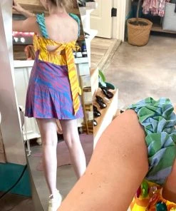 Wanderlust By Abby NEW QOS Wild Zebra Dress