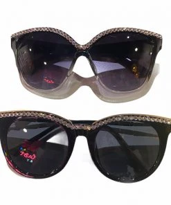 Wanderlust By Abby Rhinestone Shades Sunglasses
