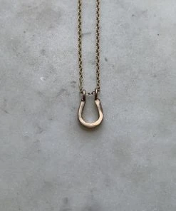 JEWELRY Mimosa Handcrafted Horseshoe Necklace