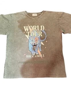 Wanderlust By Abby World Tour Leopard Tee