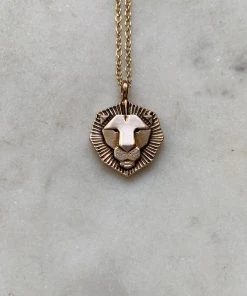 NEW Mimosa Handcrafted Lion Pendant Necklace