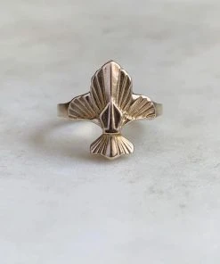 JEWELRY Mimosa Handcrafted Fleur De Lis Ring