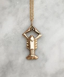 Mimosa Handcrafted JEWELRY Mimosa Crawfish Necklace