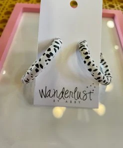 Wanderlust By Abby Dalmation Hoops