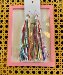 Wanderlust By Abby NEW Iridescent Yarn Dangles