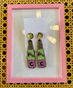 Wanderlust By Abby Mini Champagne Earrings