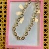 Wanderlust By Abby NEW Oval Chain Necklace