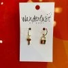 Wanderlust By Abby Lock And Key Petite Hoops NEW