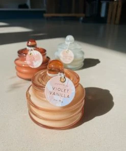 Wanderlust By Abby NEW Baby Bubble Glass Candles