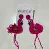Wanderlust By Abby NEW Flamingo Earrings