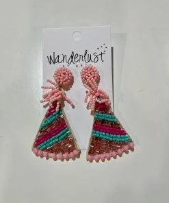 Wanderlust By Abby NEW Party Hat Earrings